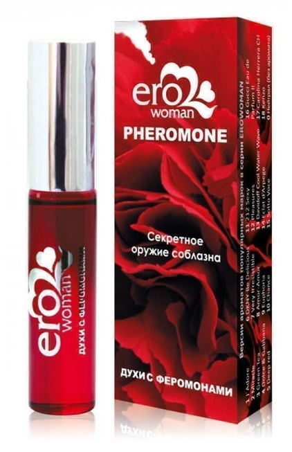 Erowoman №16 Женские духи с феромонами флакон ролл-он 10мл
