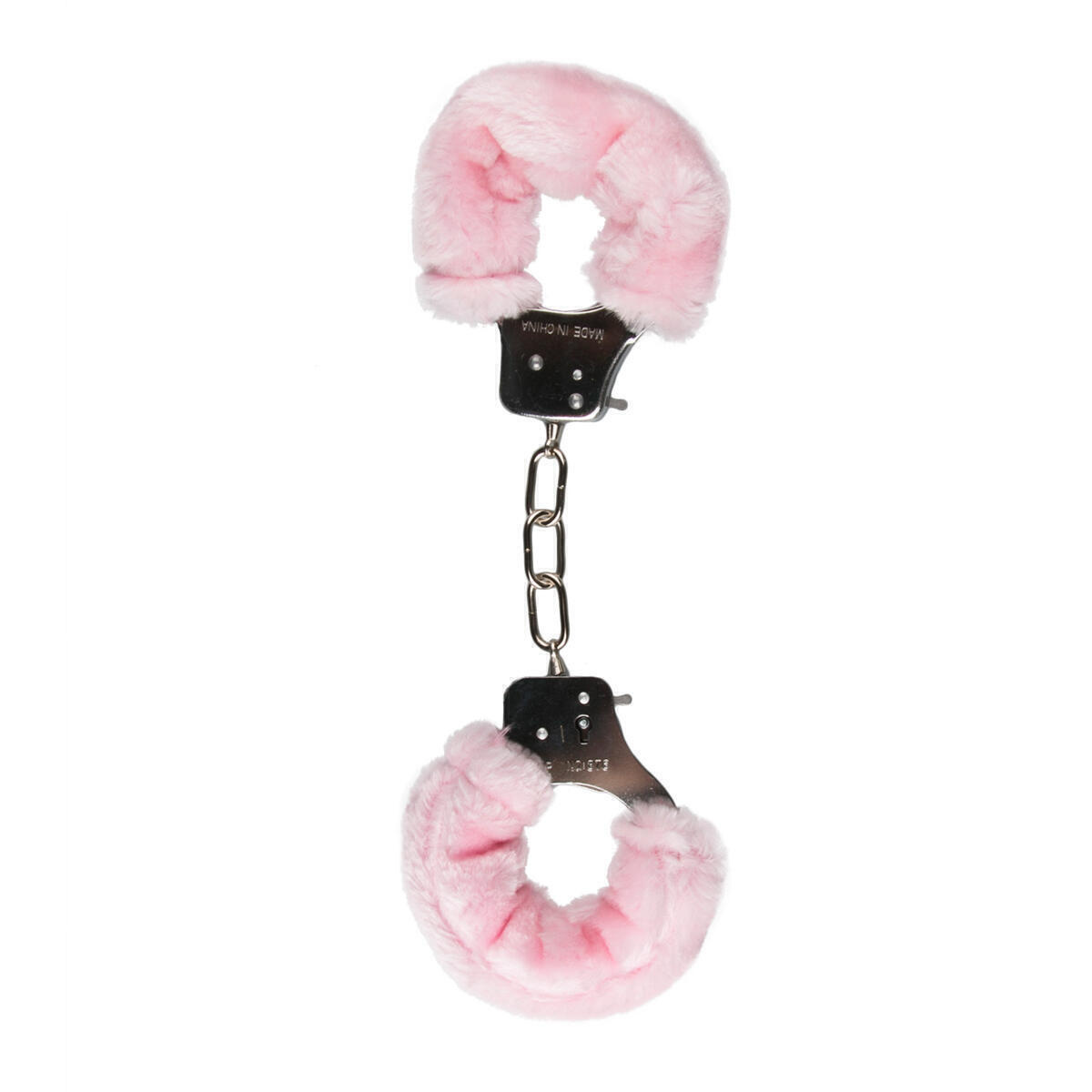 Наручники с Мехом Easytoys Furry Handcuffs EDC Collections, розовые