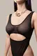 Эротическое боди Waname Apparel Lightness черное, L