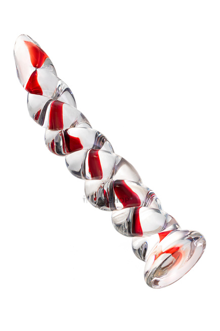 Анальная ёлочка Sexus Glass, бесцветная - фото 4