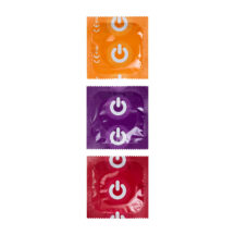 Презервативы ON) Fruit & Color №15 ароматизированные, 15 шт