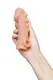 Насадка на член Kokos Cock Sleeve 008 M с подхватом мошонки, телесная
