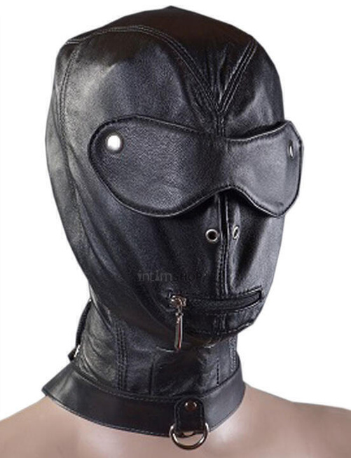 фото Шлем на ошейнике, чёрный, размер универсальный, Подиум