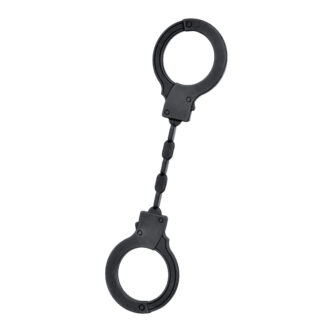 Силиконовые наручники A-Toys by Toyfа, силикон, черные, 33 см