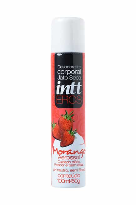 Дезодорант для интимной гигиены Intt Intimo Eros Клубника, 100 мл