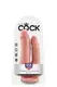 Фаллоимитатор для двойного проникновения PipeDream King Cock Double Pеnetrator 15.2 см и 11.4 см, телесный