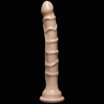 Фаллоимитатор Doc Johnson Raging Hard-Ons Slimline Series Dong 20.3 см, телесный