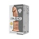 Фаллоимитатор Adrien Lastic SilexD Model 2 19 см, телесный