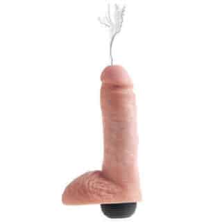 Фаллоимитатор PipeDream King Cock Squirting с эффектом семяизвержения 20,3 см, телесный