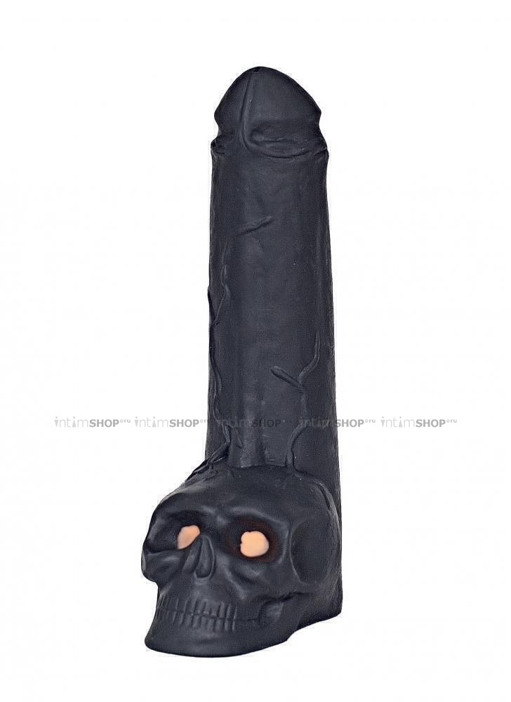Фаллоимитатор EraSexa Призрачный Всадник 28.5 см, чёрный
