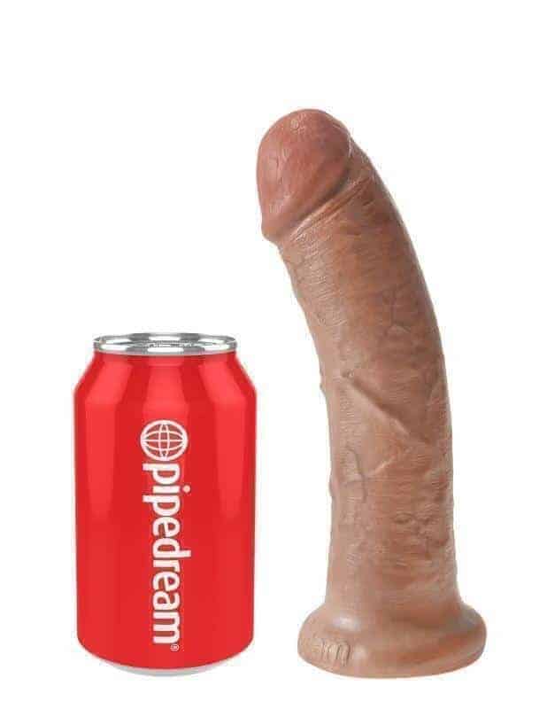 Фаллоимитатор на присоске PipeDream King Cock 20.3 см, светло-коричневый