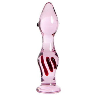 Розовый фаллоимитатор Sexus Glass, розовый