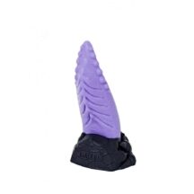 Фаллоимитатор EraSexa Язык Дракона, 21 см, чёрно-фиолетовый