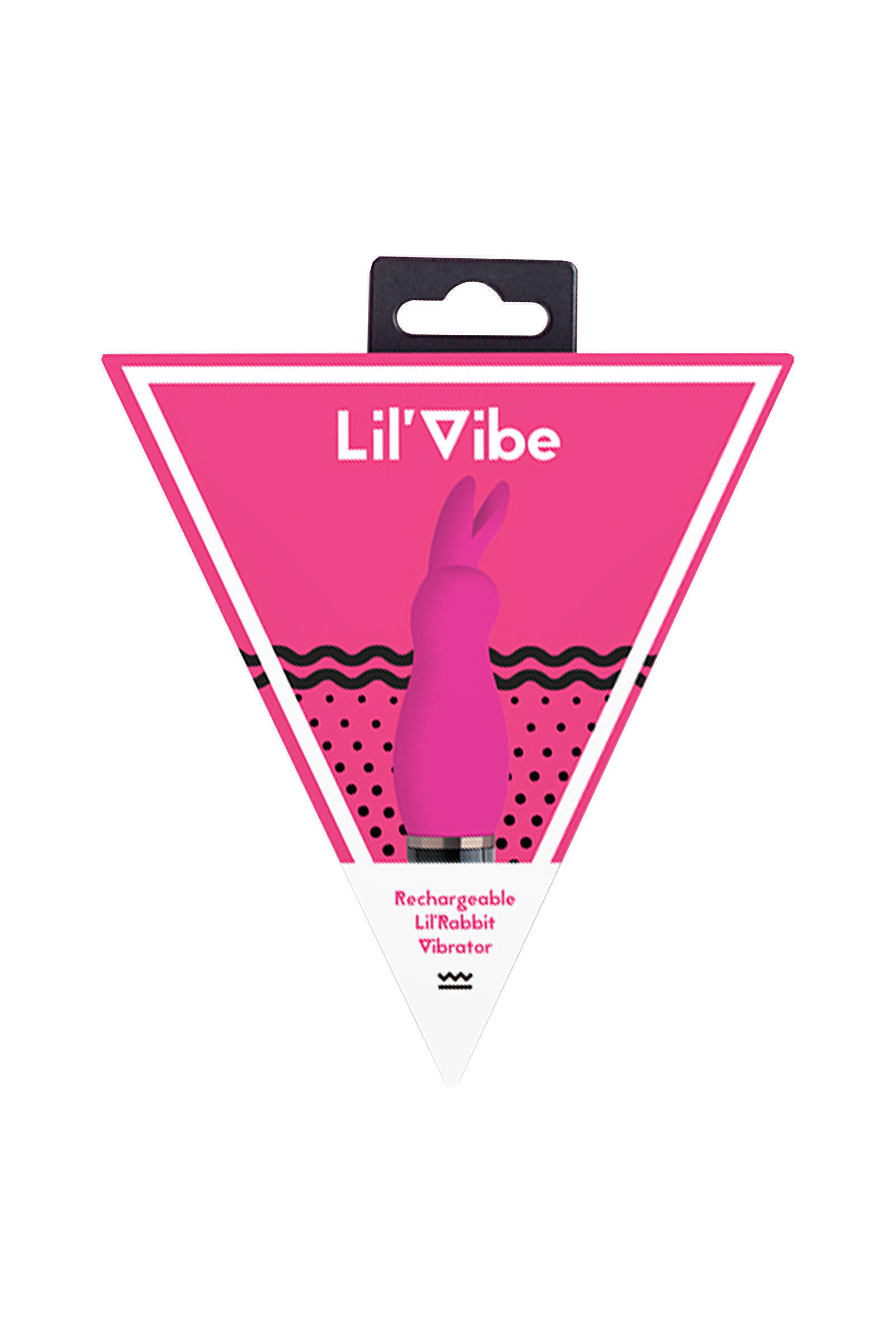 Мини-вибратор EDC Lil'Vibe Lil'Rabbit, розовый