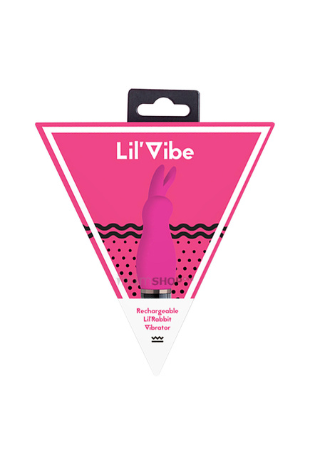 Мини-вибратор Lil'Vibe с клиторальным стимулятором, розовый - фото 7