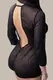 Комбинезон с доступом Waname Apparel Preciosity S/M, черный