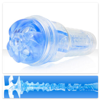 Мастурбатор Fleshlight Turbo Thrust Blue Ice, бесцветный