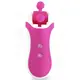 Клиторальный вибростимулятор FeelzToys Clitella с насадками, розовый