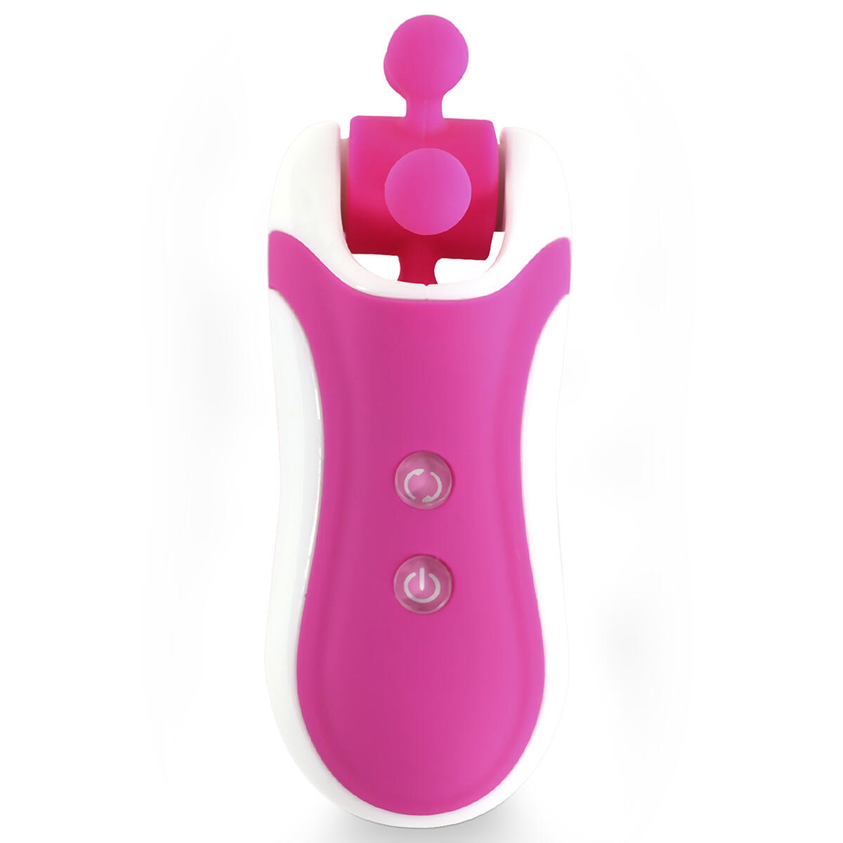 Клиторальный вибростимулятор FeelzToys Clitella с насадками, розовый