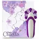 Клиторальный вибростимулятор FeelzToys Clitella с насадками, фиолетовый 