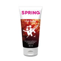 Разогревающий лубрикант на водной основе Spring Hot Extaz, 50 мл