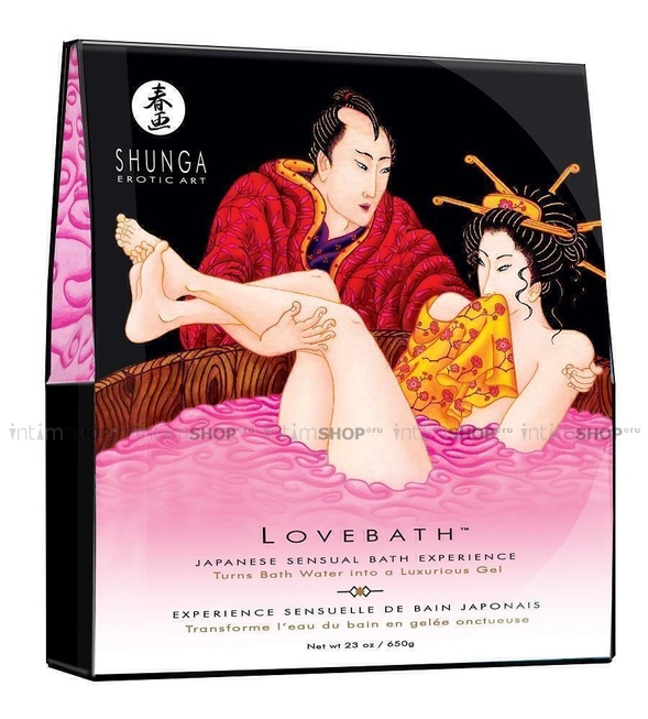 

Гель-желе для ванны Shunga Lovebath Драконий фрукт, 650 г