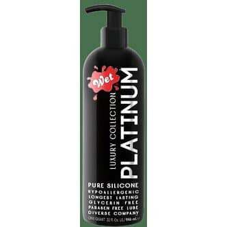 Гель-лубрикант Wet Platinum на силиконовой основе, 946 мл