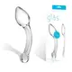 Прозрачная капля для массажа простаты Glas Pure Slider, 20 см