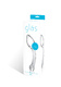 Прозрачная капля для массажа простаты Glas Pure Slider, 20 см