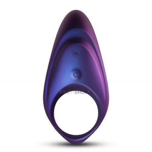 Эрекционное кольцо Hueman Neptune с пультом ДУ, фиолетовый - фото 4