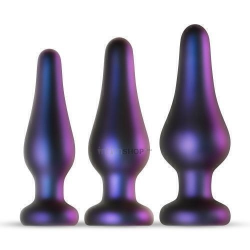

Набор анальных пробок Hueman Comets Butt, фиолетовый