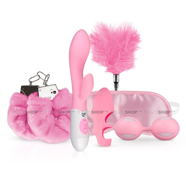 Набор секс-игрушек LoveBoxxx I Love Pink Gift Box, розовый - фото 1