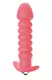 Анальная вибропробка Lola Games First Time Twisted Anal Plug, розовая