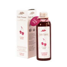 Эликсир Juleju Triple Pleasure Горячая вишня для интимного ухода, флакон, 130 мл