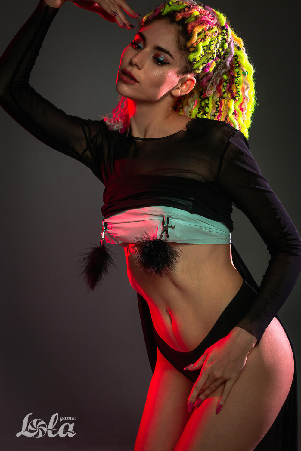 Зажимы на соски Lola Games Party Hard Euphoric Black 