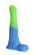 Фаллоимитатор EraSexa Пегас M, 24.3 см, зелёно-голубой
