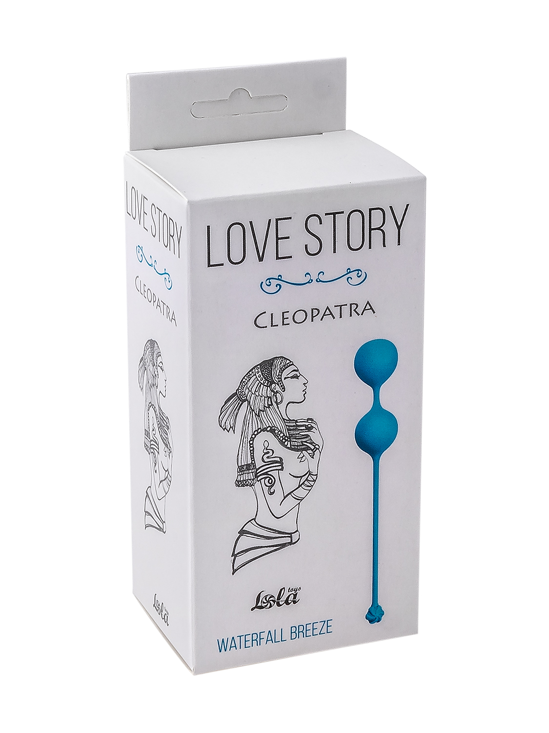 Вагинальные шарики Lola Games Love Story Cleopatra, голубые