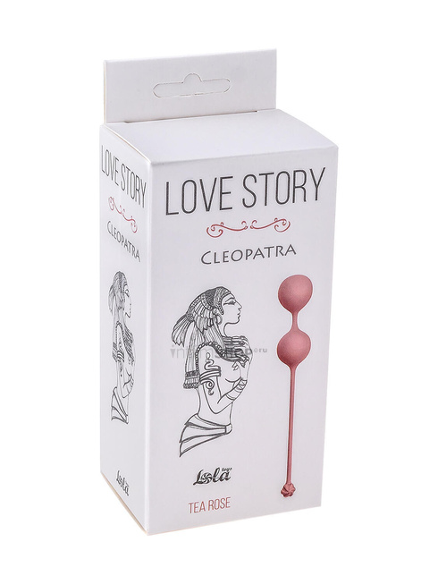 Вагинальные шарики Lola Games Love Story Cleopatra, розовый от IntimShop