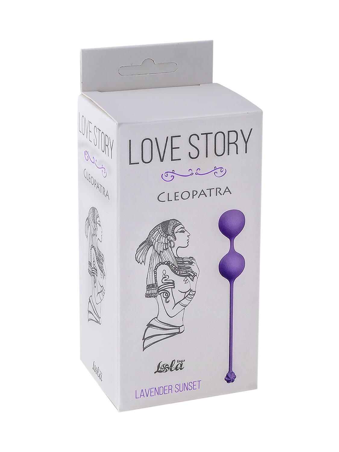 Вагинальные шарики Lola Games Love Story Cleopatra, лавандовый
