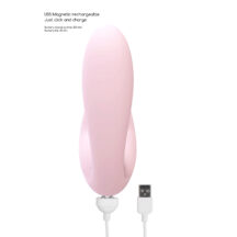 Вибратор для точки G с вакуумной стимуляцией Irresistible Desirable, розовый