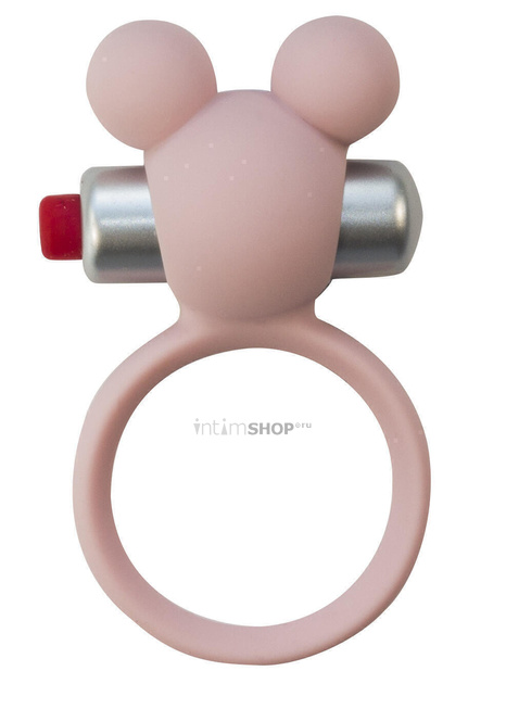 фото Эрекционное кольцо Lola Toys Emotions Minnie с вибропулей, розовое