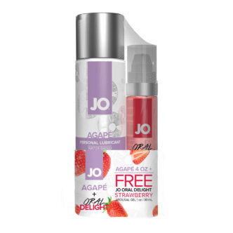 Набор System JO лубрикант Agape и стимулирующий гель Oral Delight, 120 мл + 30 мл