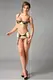 Комплект Goldie set: Бюст, пояс и стринги S/M