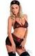 Костюм медсестры Soft Line Sharon M/L, черный
