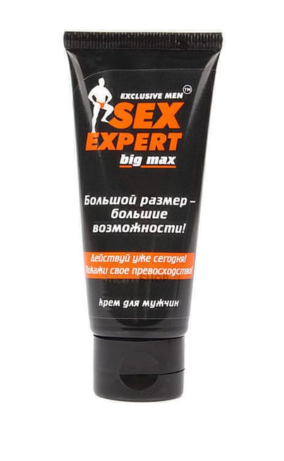 Крем для увеличения члена Big Max Sex Expert 50 г