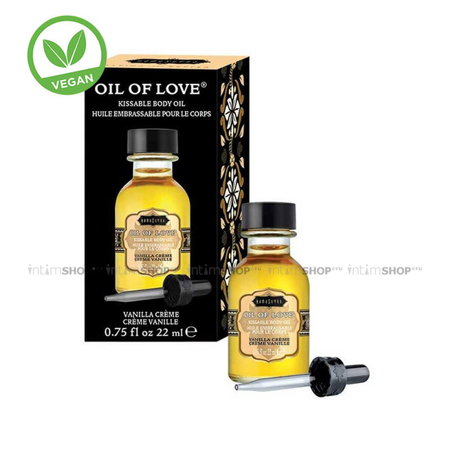 Возбуждающее масло-гель KamaSutra Oil of Love ванильный крем, 22 мл