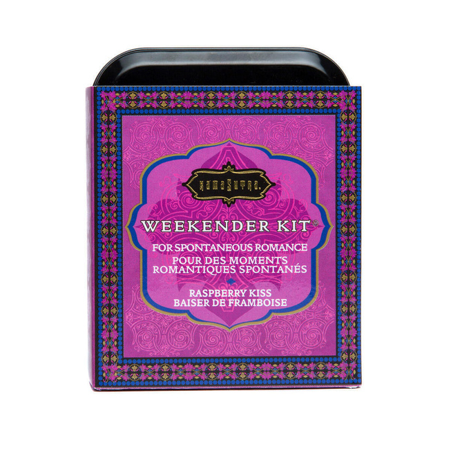 Набор KamaSutra для путешествий и романтических встреч Weekender Kit, малина