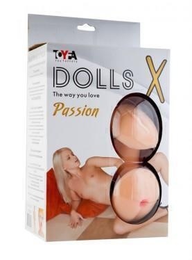 фото Кукла надувная ToyFa Dolls-X Passion, блондинка