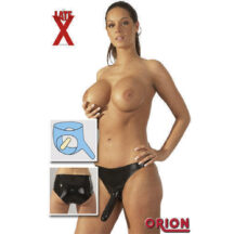Латексные трусики Orion Latex Panties with 2 Dongs