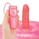 Надувная подушка с вибратором Lux Fetish, розовая